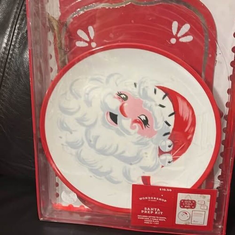 Wondershop Santa plate Prep Kit